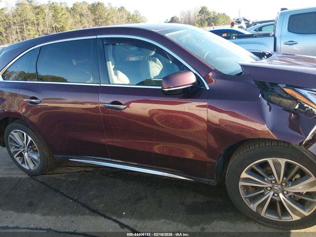 2017 Acura Mdx Technology Package მანქანა იყიდება აუქციონზე, vin: 5FRYD3H5XHB004481, აუქციონის ნომერი: 44406152