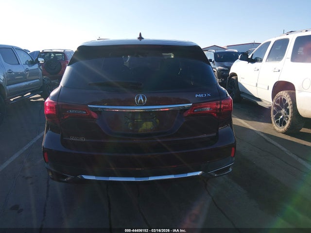 2017 Acura Mdx Technology Package მანქანა იყიდება აუქციონზე, vin: 5FRYD3H5XHB004481, აუქციონის ნომერი: 44406152
