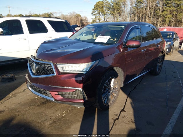 2017 Acura Mdx Technology Package მანქანა იყიდება აუქციონზე, vin: 5FRYD3H5XHB004481, აუქციონის ნომერი: 44406152