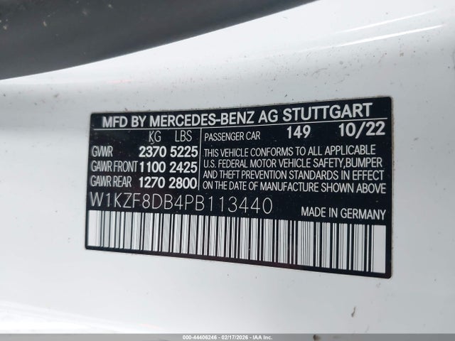 W1KZF8DB4PB113440 Mercedes-Benz E 350