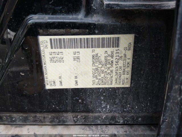 2012 NISSAN ALTIMA 1N4AL2AP3CN562135 Photo 8