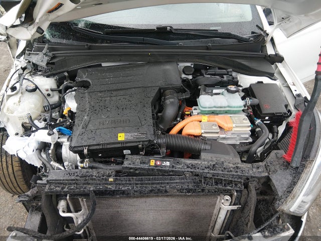 KMHC65LCXKU174583 Hyundai Ioniq Hybrid Blue