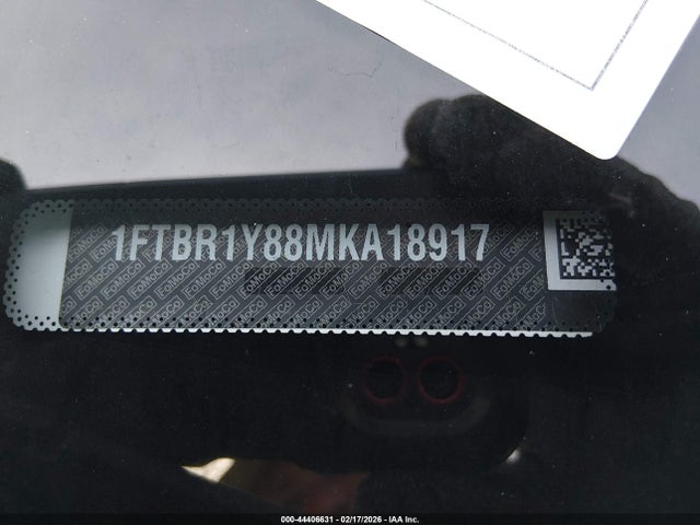 Auction sale of the 2021 Ford Transit-250, vin: 1FTBR1Y88MKA18917, lot number: 44406631
