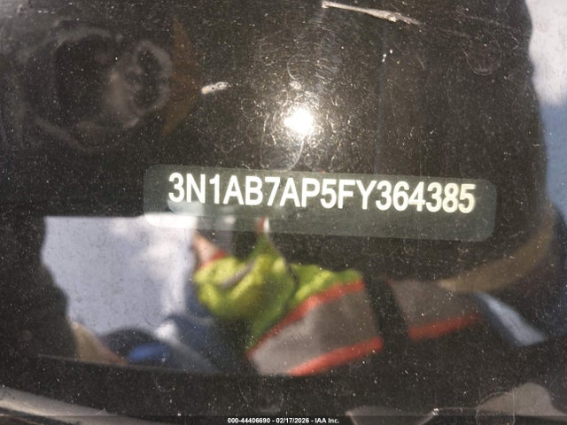 Продажа на аукционе авто 2015 Nissan Sentra Sr, vin: 3N1AB7AP5FY364385, номер лота: 44406690