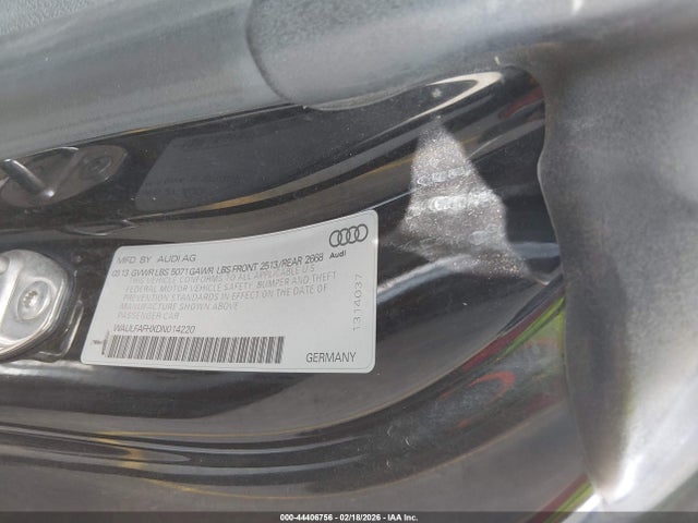 2013 AUDI A5 WAULFAFHXDN014220 Photo 8