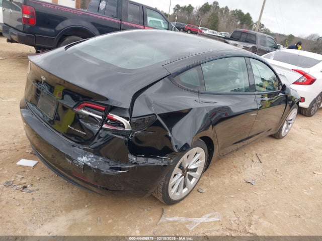 44406979 :رقم المزاد ، 5YJ3E1EB2NF289762 vin ، 2022 Tesla Model 3 Long Range Dual Motor All-wheel Drive مزاد بيع