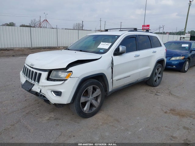 2014 Jeep Grand Cherokee Limited მანქანა იყიდება აუქციონზე, vin: 1C4RJEBG9EC116038, აუქციონის ნომერი: 44407084