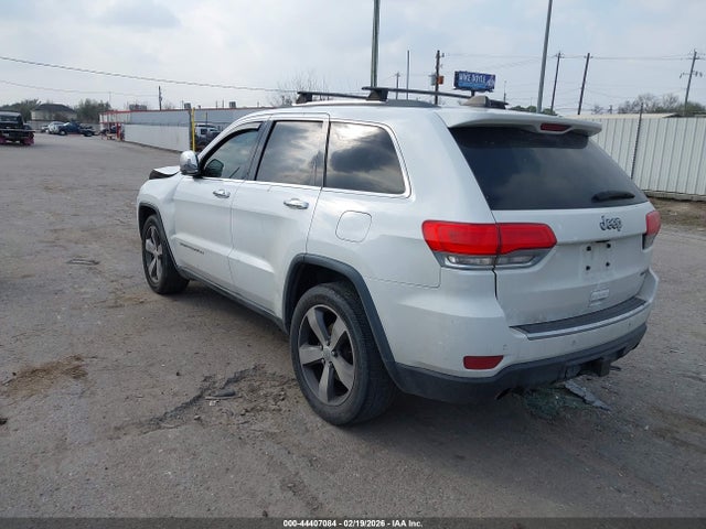 2014 Jeep Grand Cherokee Limited მანქანა იყიდება აუქციონზე, vin: 1C4RJEBG9EC116038, აუქციონის ნომერი: 44407084