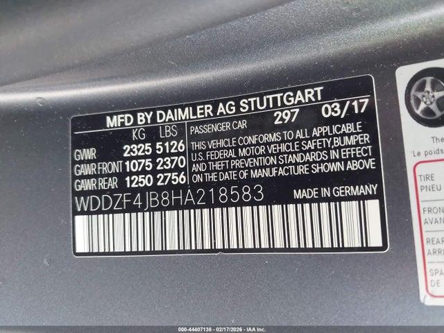 Mercedes-Benz E 300 2017 WDDZF4JB8HA218583 Image 9