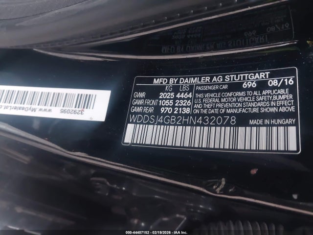 2017 MERCEDES-BENZ CLA 250 WDDSJ4GB2HN432078 Photo 8