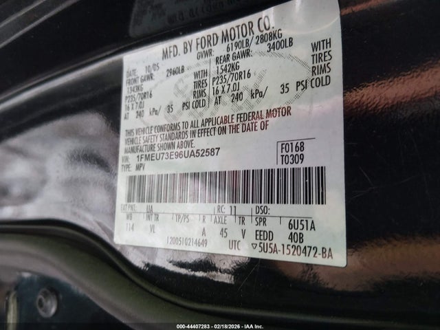 2006 FORD EXPLORER 1FMEU73E96UA52587 Photo 8