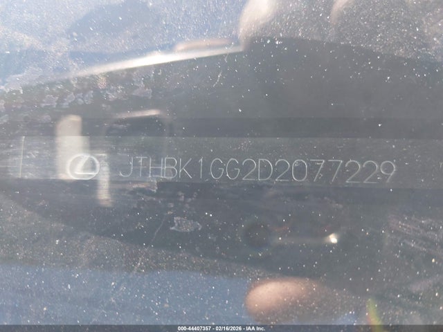 Aukcja sprzedaży 2013 Lexus Es 350, vin: JTHBK1GG2D2077229, numer aukcji: 44407357