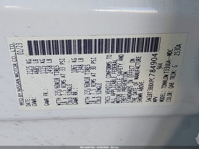 Nissan Rogue Sv Intelligent Awd 2023 5N1BT3BBXPC784904 Image 8