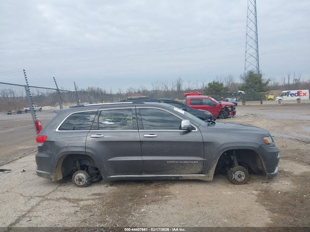 2014 Jeep Grand Cherokee Summit მანქანა იყიდება აუქციონზე, vin: 1C4RJFJG5EC219108, აუქციონის ნომერი: 44407661