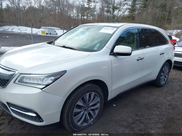 2016 Acura Mdx Technology   Acurawatch Plus Packages/technology Package მანქანა იყიდება აუქციონზე, vin: 5FRYD4H49GB059919, აუქციონის ნომერი: 44407751