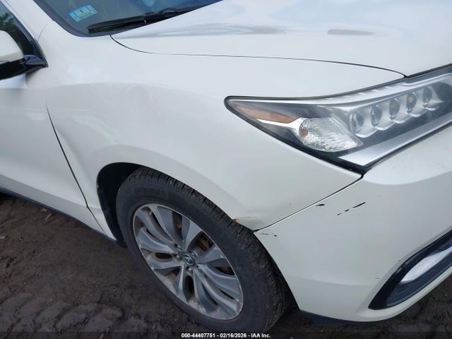 2016 Acura Mdx Technology   Acurawatch Plus Packages/technology Package მანქანა იყიდება აუქციონზე, vin: 5FRYD4H49GB059919, აუქციონის ნომერი: 44407751