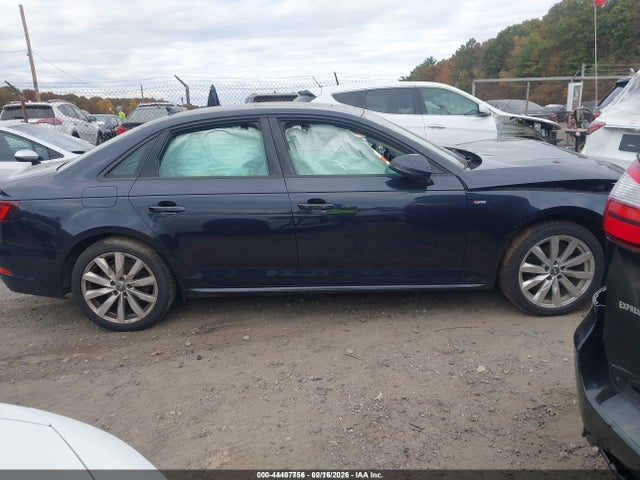 2018 Audi A4 2.0t Ultra Premium/tech Premium მანქანა იყიდება აუქციონზე, vin: WAUKMAF41JA219278, აუქციონის ნომერი: 44407756