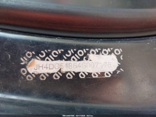 2004 Acura Rsx მანქანა იყიდება აუქციონზე, vin: JH4DC54834S008995, აუქციონის ნომერი: 44407895