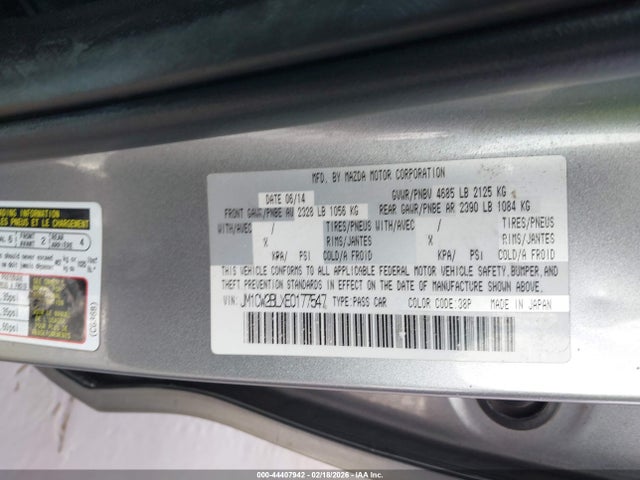 Aukcja sprzedaży 2014 Mazda Mazda5 Sport, vin: JM1CW2BLXE0177547, numer aukcji: 44407942
