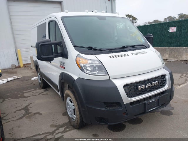 2019 Ram Promaster 1500 Low Roof 118 Wb მანქანა იყიდება აუქციონზე, vin: 3C6TRVNGXKE505423, აუქციონის ნომერი: 44408099
