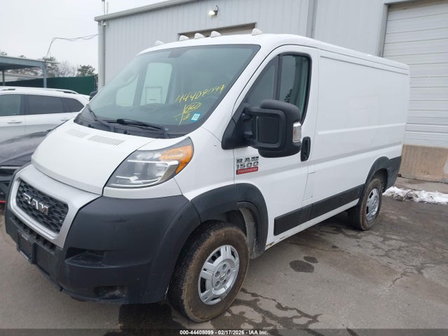 2019 Ram Promaster 1500 Low Roof 118 Wb მანქანა იყიდება აუქციონზე, vin: 3C6TRVNGXKE505423, აუქციონის ნომერი: 44408099