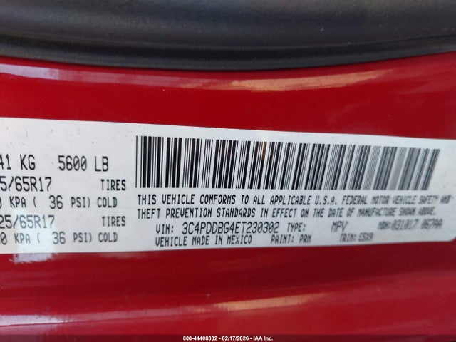 2014 DODGE JOURNEY 3C4PDDBG4ET230302 Photo 8