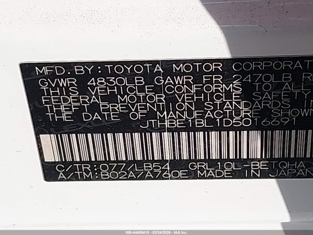 2013 LEXUS GS 350 JTHBE1BL1D5016691 Photo 8
