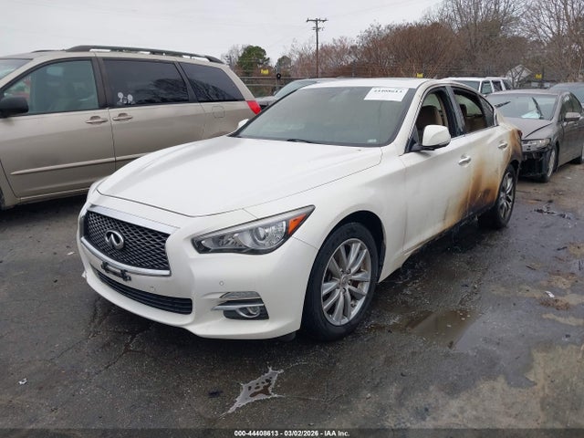 44408613 :رقم المزاد ، JN1BV7AR6FM400620 vin ، 2015 Infiniti Q50 Premium مزاد بيع