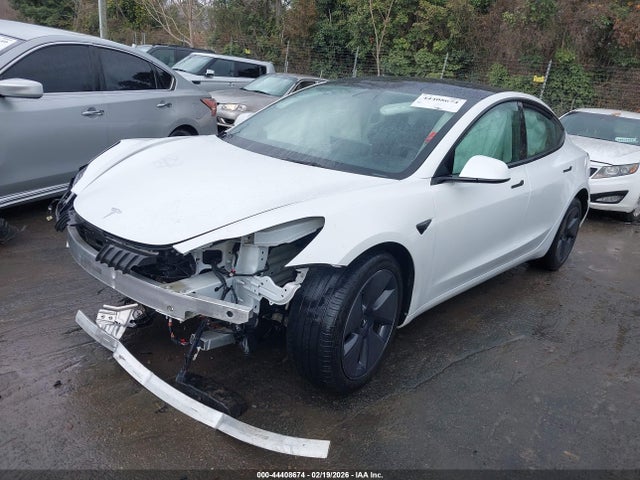 44408674 :رقم المزاد ، 5YJ3E1EB1NF308981 vin ، 2022 Tesla Model 3 Long Range Dual Motor All-wheel Drive مزاد بيع