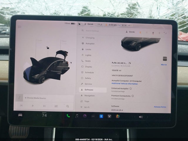 Продажа на аукционе авто 2018 Tesla Model 3, vin: 5YJ3E1EA3JF016167, номер лота: 44408734
