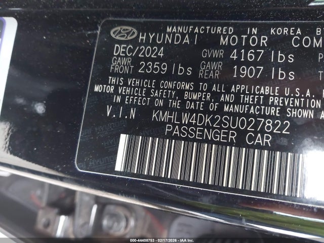 2025 HYUNDAI ELANTRA N KMHLW4DK2SU027822 Photo 8