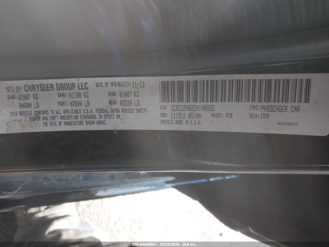 Dodge AVENGER SE 2014 1C3CDZAB2EN148932 Image 9