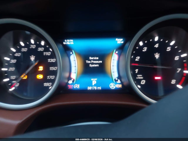 44409173 :رقم المزاد ، ZAM57RTA3H1228960 vin ، 2017 Maserati Ghibli S Q4 مزاد بيع