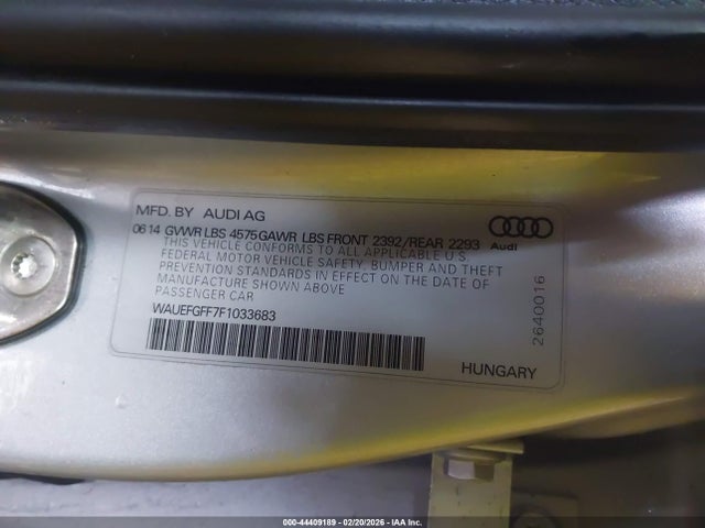 2015 AUDI A3 WAUEFGFF7F1033683 Photo 8