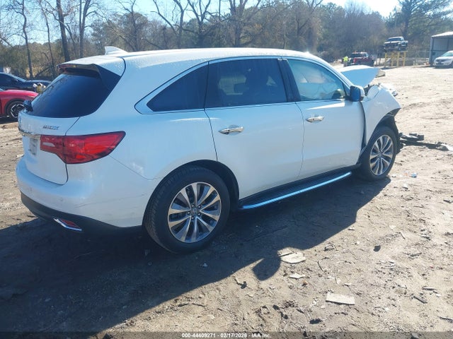 Продаж на аукціоні авто 2016 Acura Mdx Technology   Acurawatch Plus Packages/technology Package, vin: 5FRYD3H49GB003778, номер лоту: 44409271