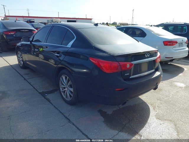 2014 Infiniti Q50 Premium მანქანა იყიდება აუქციონზე, vin: JN1BV7AR7EM698741, აუქციონის ნომერი: 44409389