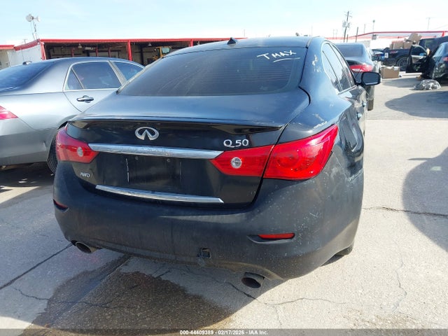 2014 Infiniti Q50 Premium მანქანა იყიდება აუქციონზე, vin: JN1BV7AR7EM698741, აუქციონის ნომერი: 44409389