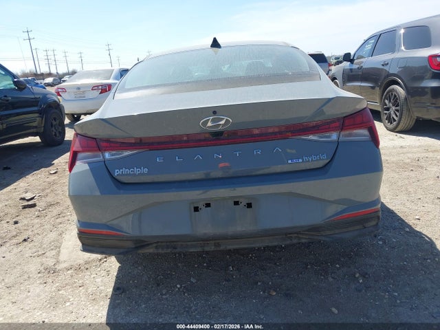 Продажа на аукционе авто 2021 Hyundai Elantra Hybrid Blue, vin: KMHLM4AJ7MU010678, номер лота: 44409400
