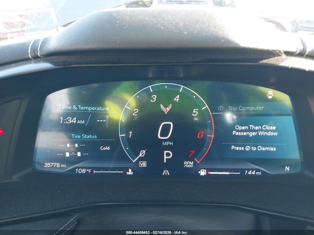 Продаж на аукціоні авто 2024 Chevrolet Corvette Stingray Rwd  2lt, vin: 1G1YB3D49R5121534, номер лоту: 44409453