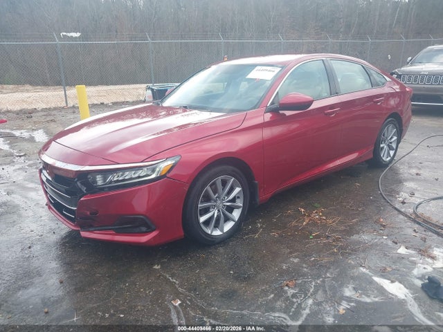 Aukcja sprzedaży 2021 Honda Accord Lx, vin: 1HGCV1F12MA094985, numer aukcji: 44409466