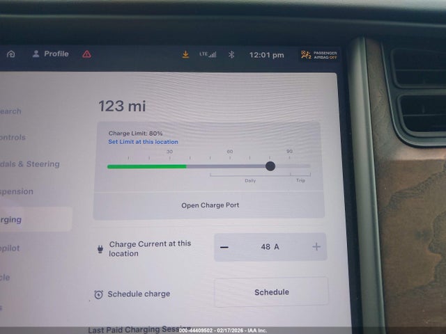 5YJXCDE28MF323842 Tesla Model X Long Range Dual Motor All-wheel Drive/long Range Plus Dual Motor All-wheel Drive