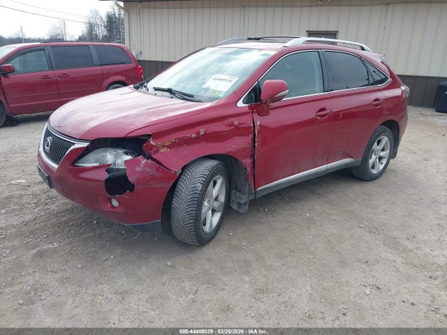 44409529 :رقم المزاد ، 2T2BK1BA6AC067607 vin ، 2010 Lexus Rx 350 مزاد بيع