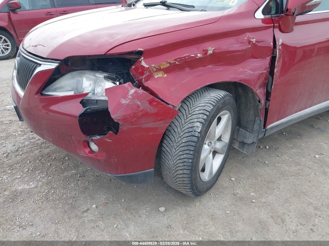 44409529 :رقم المزاد ، 2T2BK1BA6AC067607 vin ، 2010 Lexus Rx 350 مزاد بيع