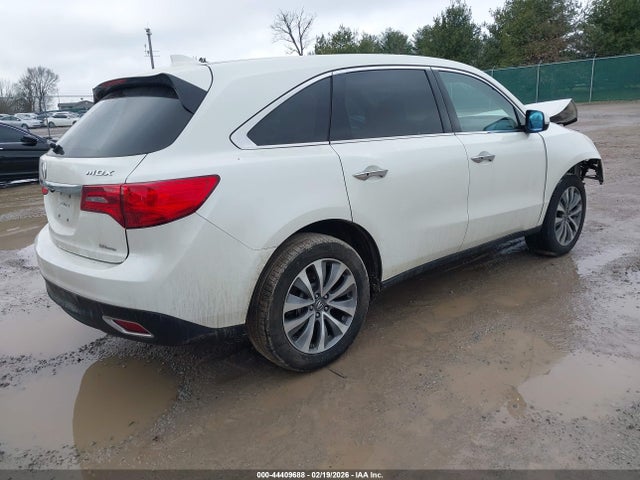 Продаж на аукціоні авто 2015 Acura Mdx Technology Package, vin: 5FRYD4H47FB015710, номер лоту: 44409688