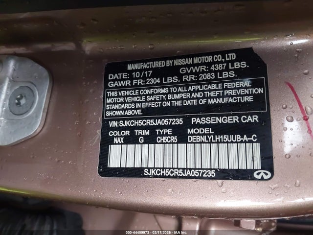 2018 INFINITI QX30 SJKCH5CR5JA057235 Photo 8