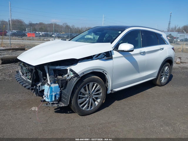 44410061 :رقم المزاد ، 3PCAJ5BB8PF110593 vin ، 2023 Infiniti Qx50 Luxe Awd مزاد بيع