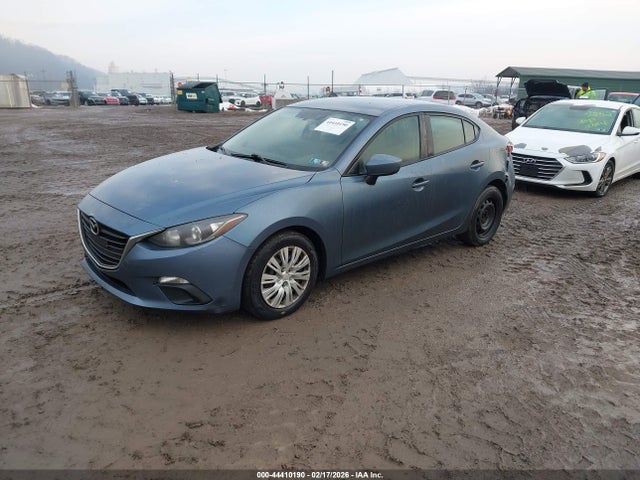 44410190 :رقم المزاد ، 3MZBM1U75FM162476 vin ، 2015 Mazda Mazda3 I Sport مزاد بيع
