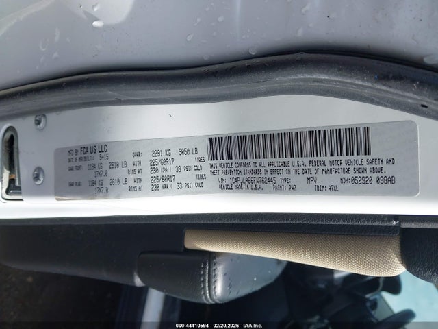 1C4PJLAB6FW762445 Jeep Cherokee Sport