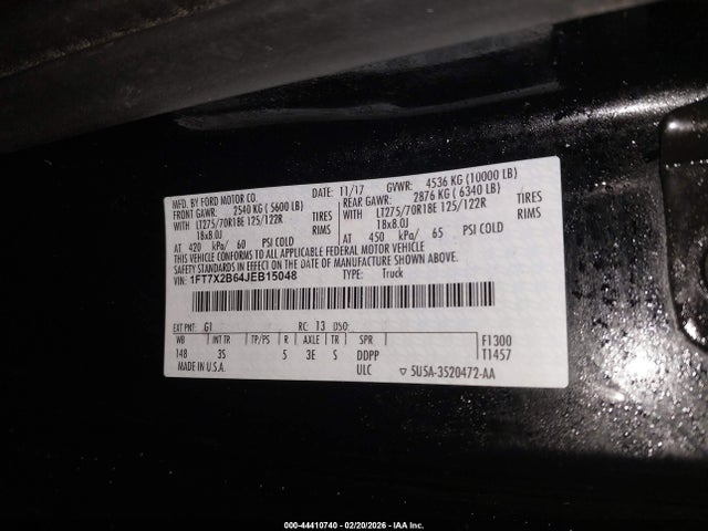2018 FORD F-250 1FT7X2B64JEB15048 Photo 8