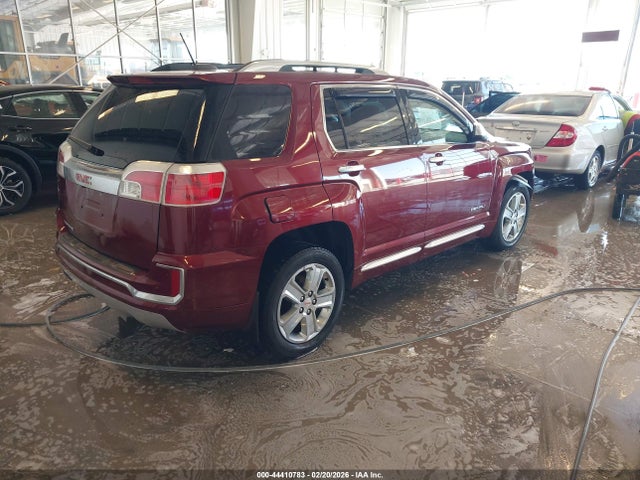 44410783 :رقم المزاد ، 2GKALREK6G6143051 vin ، 2016 Gmc Terrain Denali مزاد بيع